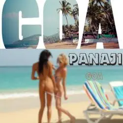 Some Russian Girls In Baga Beech Goa Russian Panjim Beaches