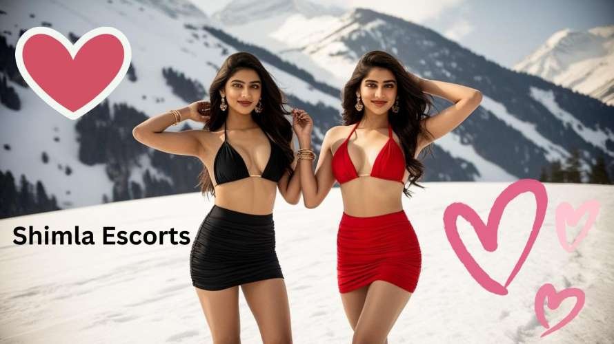 Relaxing evening with a beautiful escort Service In Shimla overlooking the Shimla skyline